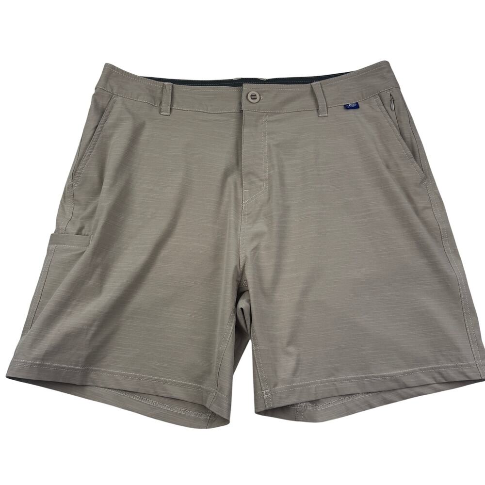Aftco Fishing Performance Outdoor Hybrid Casual Lightweight Shorts Men's 36